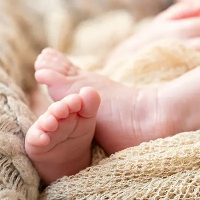Newborn Photography Munich: small feet