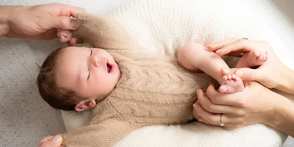 Newborn Shooting Outfit schönes Outfit für das Shooting