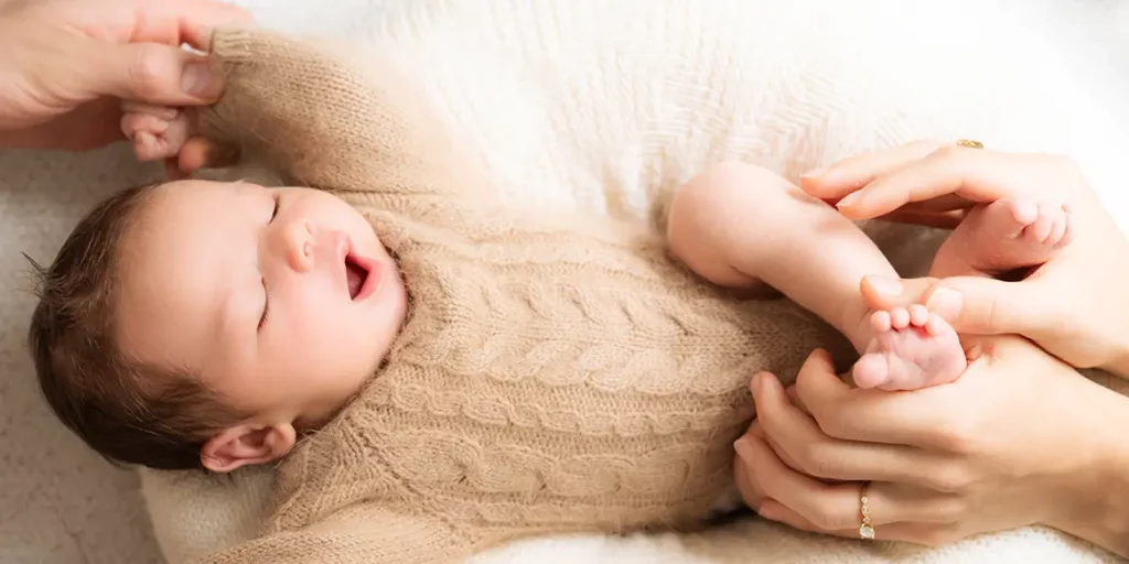 Newborn Shooting Outfit schönes Outfit für das Shooting