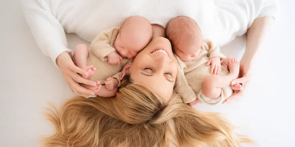 Newborn Shooting Zwillinge in München