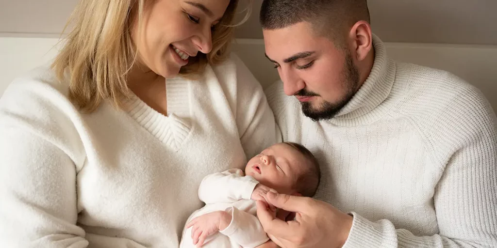 Newborn Shooting zuhause München