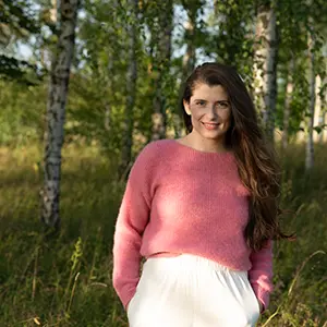 Outdoor Portraitbilder unter Birken in München