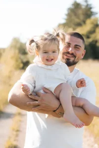 Fotoshooting Familien in der Natur um München