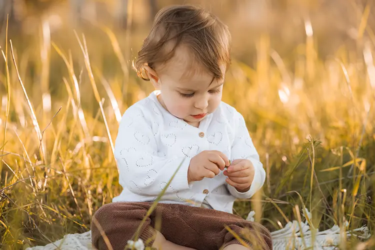 Tolles Licht in Kinder Fotoshooting München