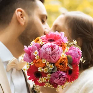 Fotografie Standesamt München Blumenstrauß