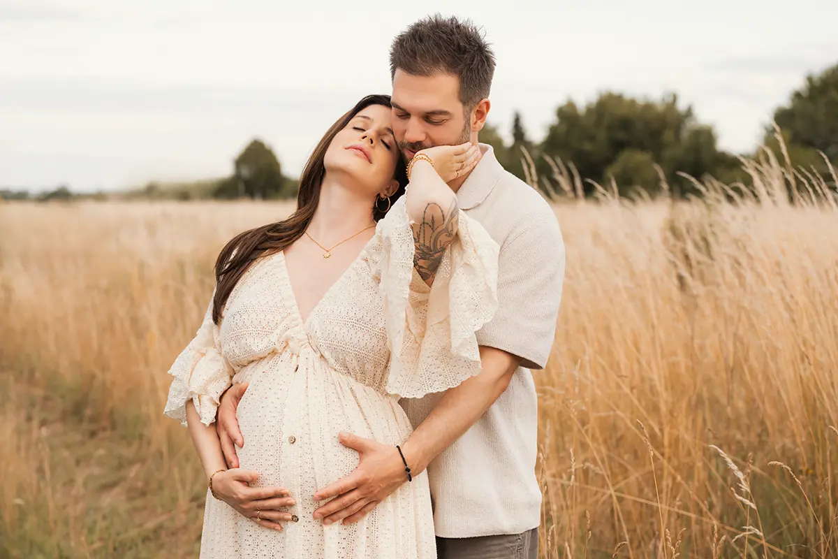 Babybauch Shooting München Outdoor