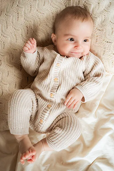 Strahlende Babyfotos mit Babyfotografin Anja Jepsen in München